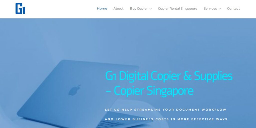 G1 Digital Copier & Supplies