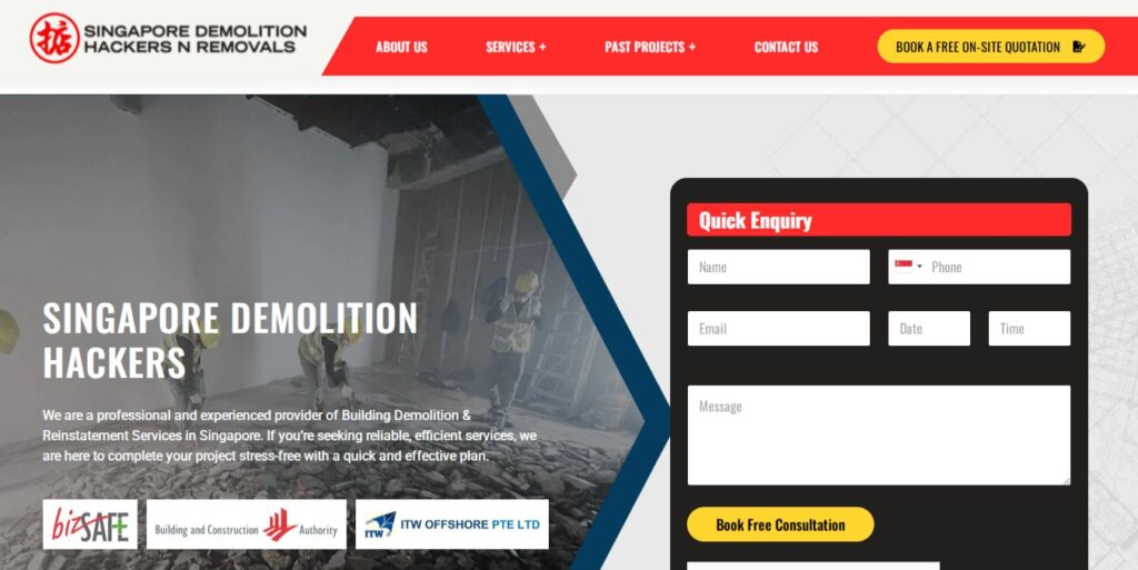 Singapore Demolition Hackers N Removals
