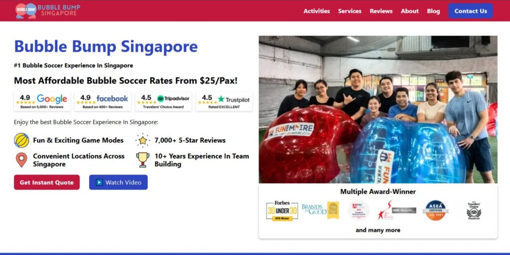 Bubble Bump Singapore