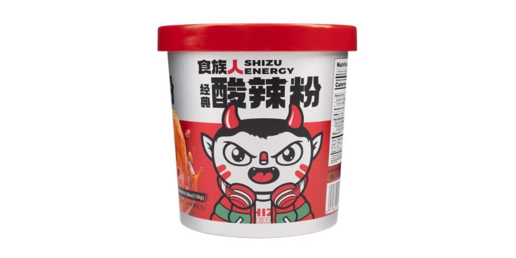 Shizuren Energy Instant Noodle - Hot & Sour Flavour
