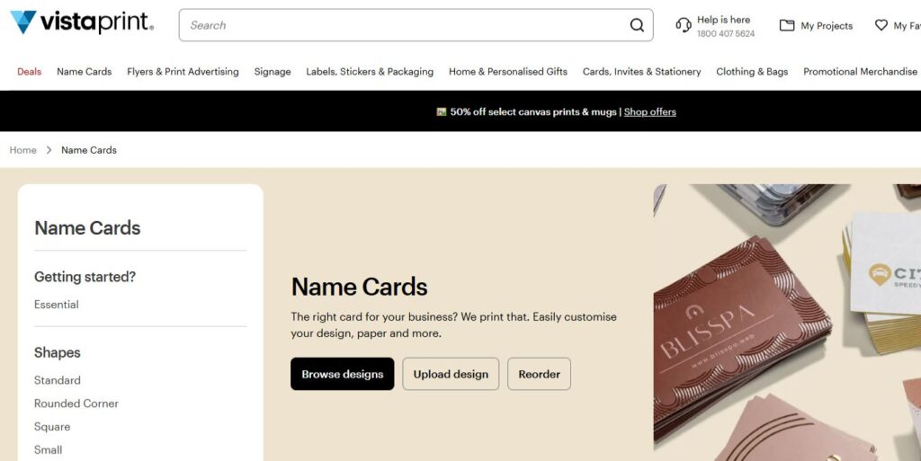 Vistaprint Singapore