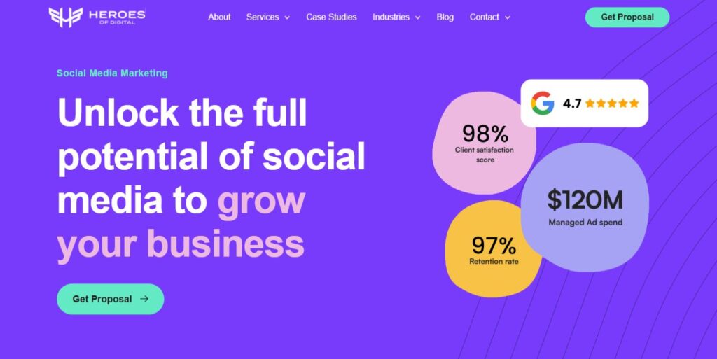 Heroes of Digital - Social Media Services