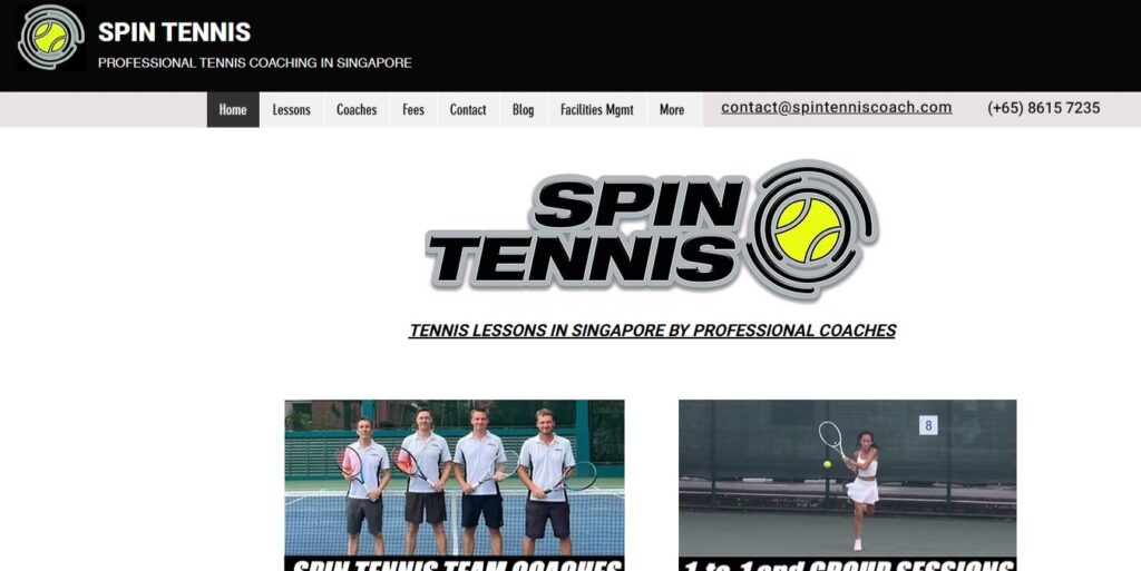 Spin Tennis Coaching