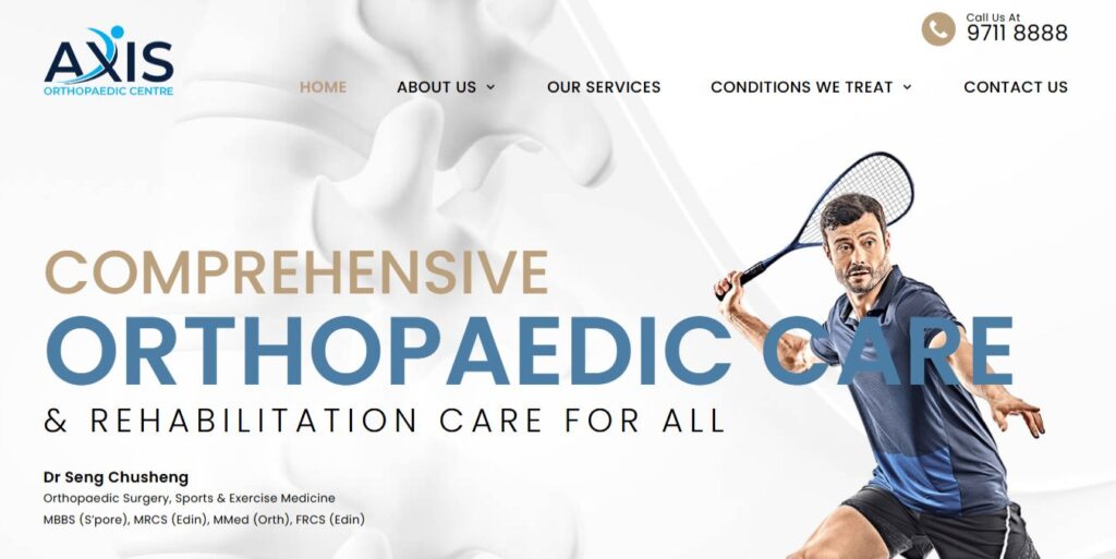 Axis Orthopaedic Centre - Dr. Seng Chusheng