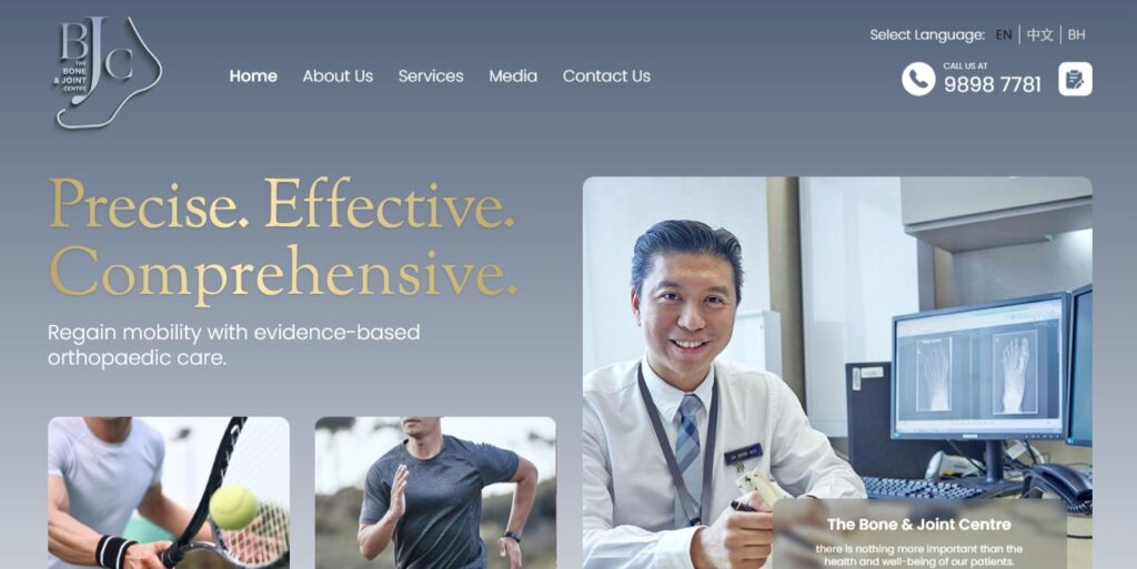 The Bone and Joint Centre - Dr Kevin Koo