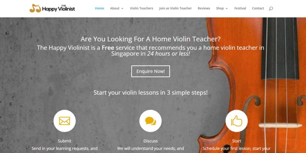 The Happy Violinist