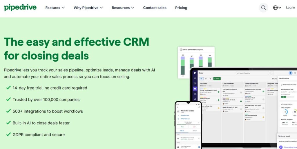 Pipedrive CRM
