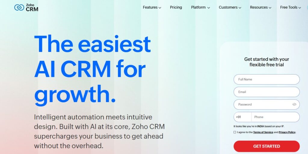 Zoho CRM