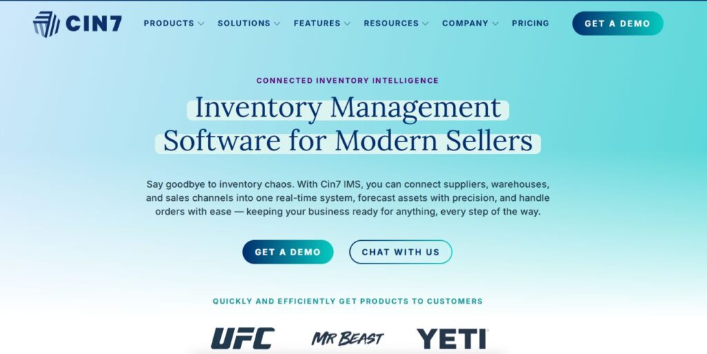 Cin7 Inventory Management Software