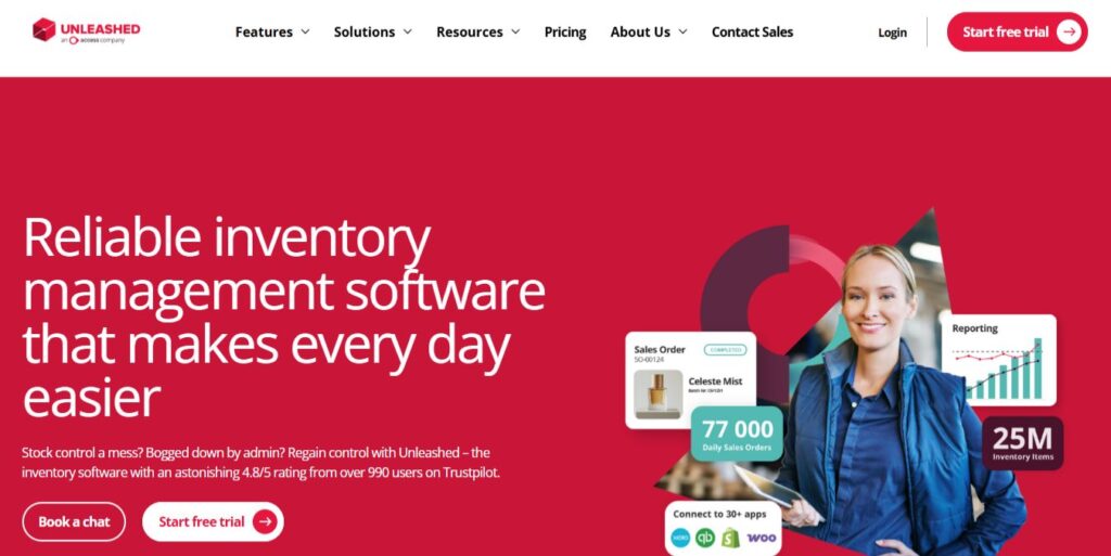 Unleashed Inventory Management Software