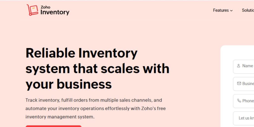Zoho Inventory
