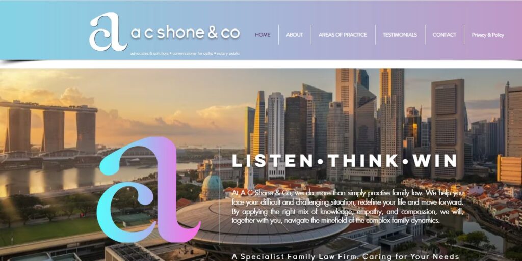 A C SHONE & CO.