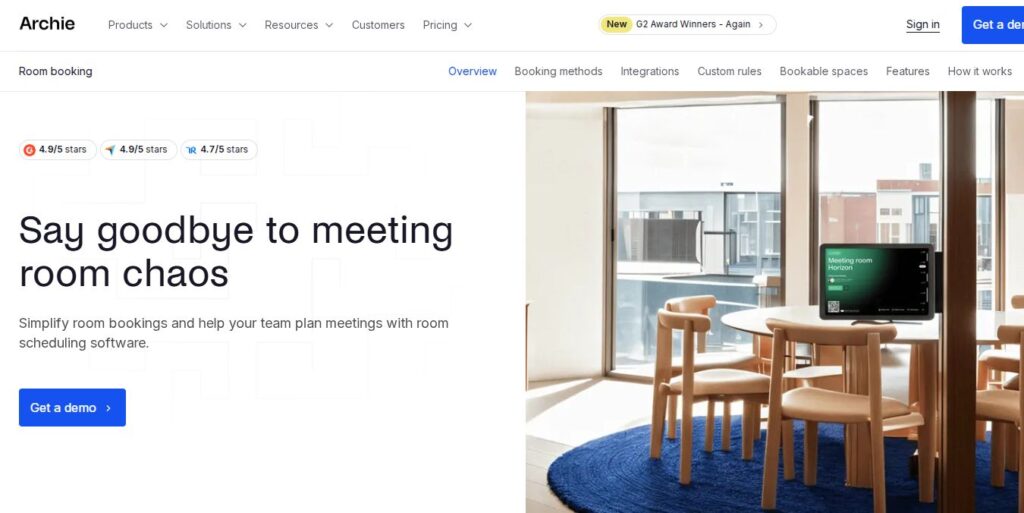Archie - Meeting Room Booking System