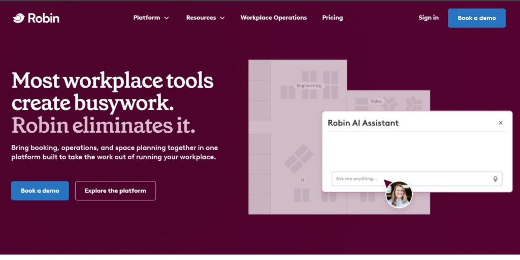 Robin - Meeting Room Booking System
