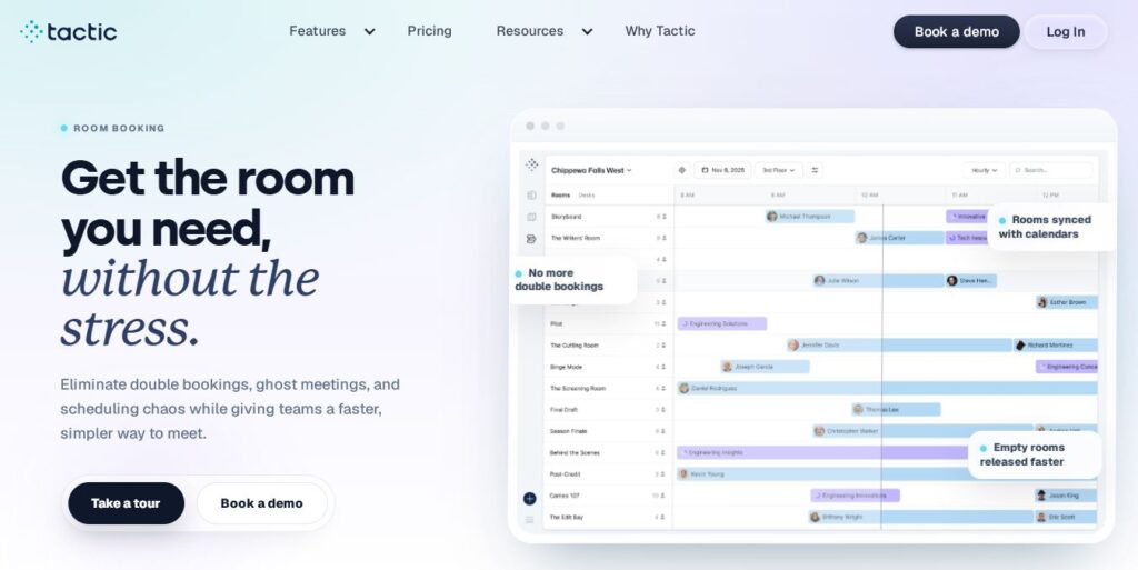 Tactic - Meeting Room Booking System