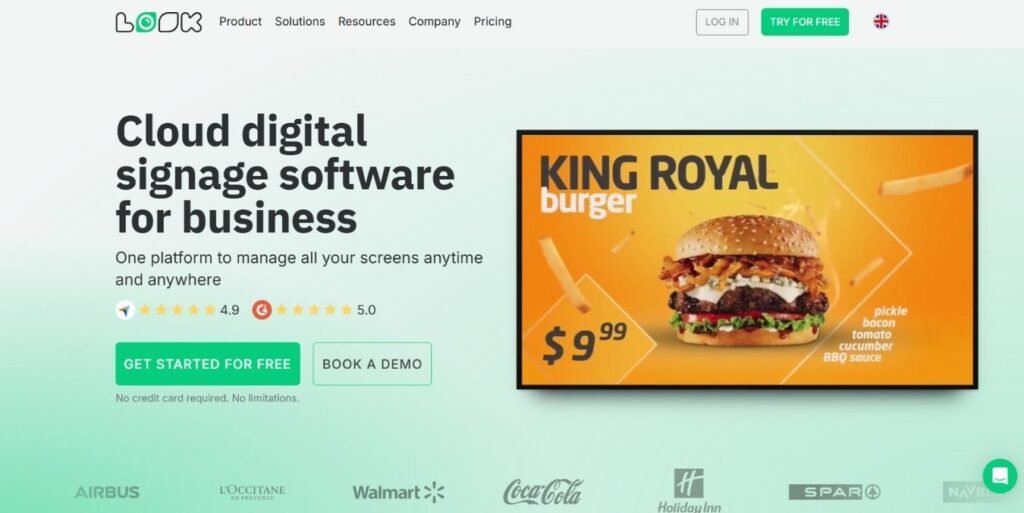Look Digital Signage Software